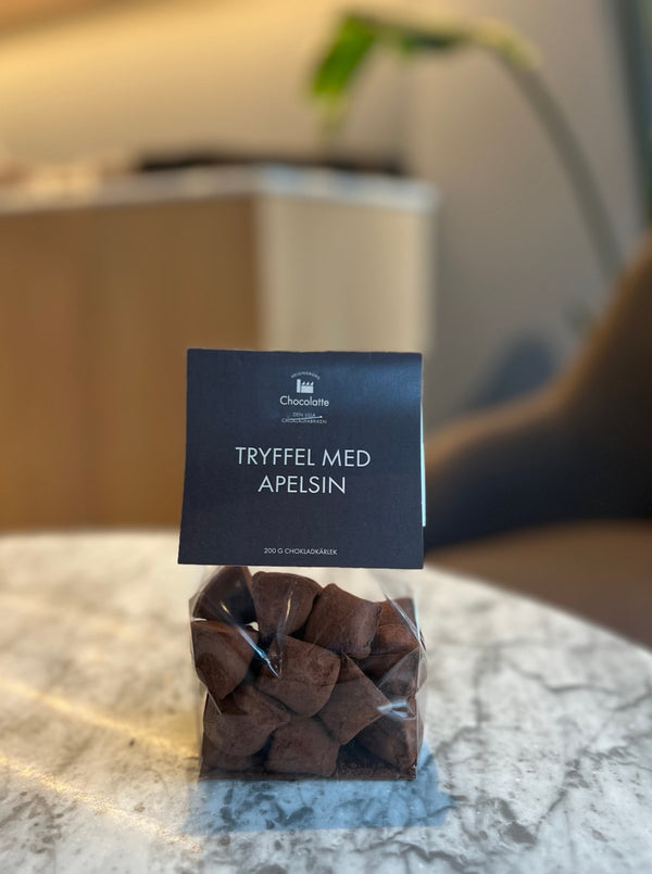 Apelsintryffel - Chocolatte Helsingborg