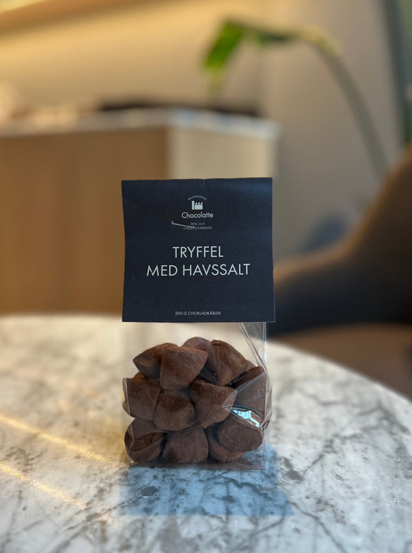 Tryffel med havssalt - Chocolatte Helsingborg