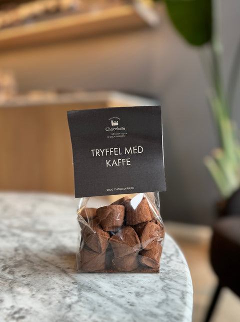 Tryffel med kaffe - Chocolatte Helsingborg