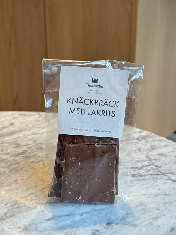 Knäckbräck med lakrits