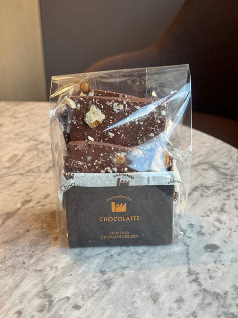 Mjölkchokladbräck med valnöt & salt