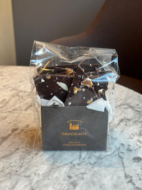 Mörk chokladbräck med valnöt & salt