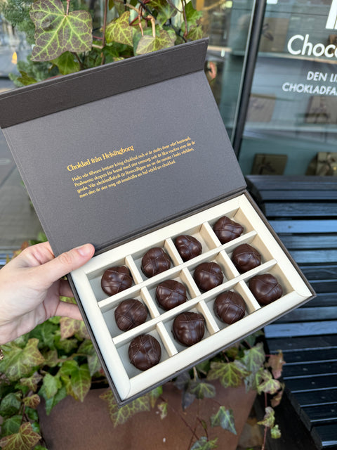 Trillingnöt mörk choklad - 12 bitar