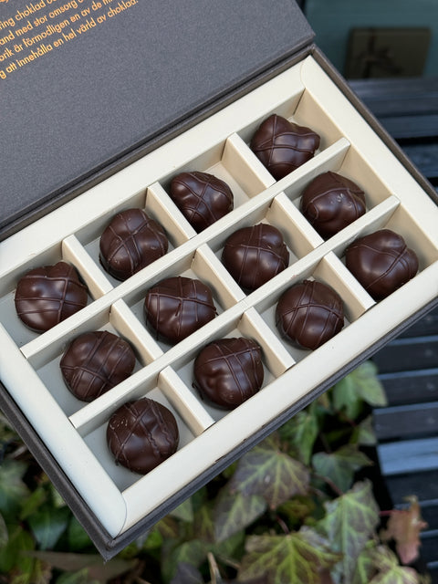 Trillingnöt mörk choklad - 12 bitar